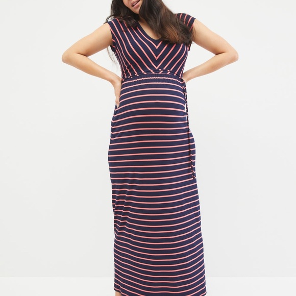 Motherhood Maternity maxi dress, size L. - Picture 5 of 5